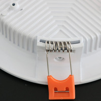 Nouveau design Éclairage intérieur encastré Plafond rond Panneau lumineux à led Downlight réglable