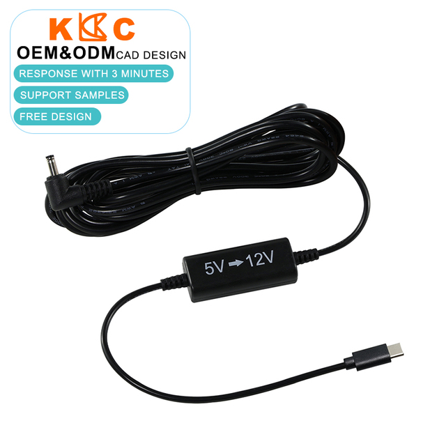 1.5m 20awg 5V 2A USB Dc Boosting Cable 5v to 9v 12v Step up Cable Usb to Dc boost Converter Power Cable for Wifi Router