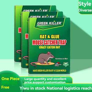 Trampa para ratas Greenergy ecológica China sólida, trampa para ratones con pegamento adhesivo alto de cartón plegable con repelente de ratones de efecto notable - Product Image 4