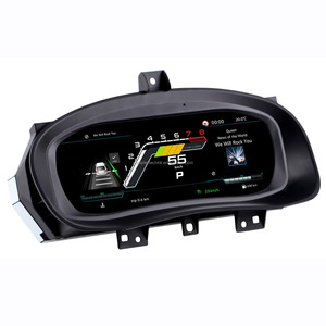 Tableau de bord numérique pour voiture Linux 10,25 pouces pour Volkswagen Skoda Fabia 2008-2014, compteur de vitesse, écran LCD - Product Image 6