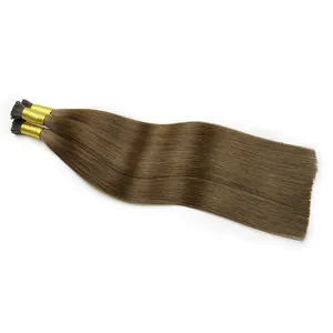Factory Price #4 I Tip Hair Extensions Straight for Women Hair 100g/ Package Remy Hair 18inch