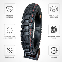 Neumático de Motocicleta Antideslizante XY-1634MF Personalizado de Fábrica, Neumático MX Moldeado con Precisión para Exploración en Valles Cubiertos de Lodo