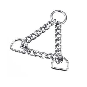 Wholesale <b>Pet</b> <b>Supplies</b> Durability and Functionality Martingale Dog Triangle Chain Collar - Product Image 2