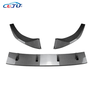 Splitter di protezione per paraurti con rifinitura anteriore per VW <span class=keywords><strong>Volkswagen</strong></span> <span class=keywords><strong>Polo</strong></span> MK6 <span class=keywords><strong>2018</strong></span> + - Product Image 4