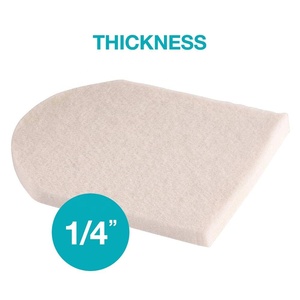 Cuscinetti per <span class=keywords><strong>tallone</strong></span> in feltro di lana morbida da 1/4 "autoadesivi di alta qualità per ridurre il <span class=keywords><strong>dolore</strong></span> e l'attrito - Product Image 4