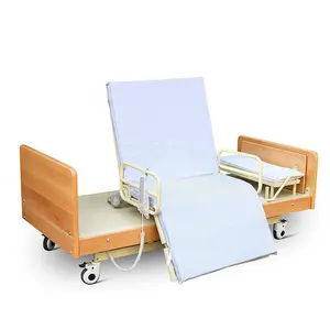 Chaise de soins à domicile ajustable, lit-balançoire électrique rotatif, pour patients