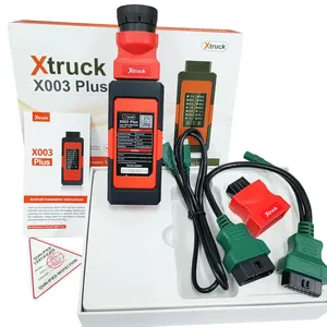 Mehrsprachiges Schwerlast-LKW-Diagnosegerät für Datenverbindung, Datenabfrage, Flashen von Fehlercodes X003 <span class=keywords><strong>Plus</strong></span> 12V Rot für - Product Image 6