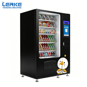 Distributeur automatique de snacks et de boissons tendance pour aéroports, avec écran LED, en acier inoxydable, garantie 1 an, SDK basé sur le cloud - Product Image 1