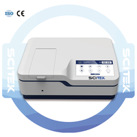 Spektrofotometer UV-Vis SCITEK Rentang Panjang Gelombang 190-1100nm Sistem Optik Spektrofotometer Sinar Ganda