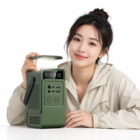 Station d'alimentation portable 200W 192Wh, générateur solaire, contrôleur MPPT, batterie externe pour voiture, camping en plein air, alimentation de secours d'urgence