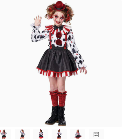 Robe rouge pour enfants