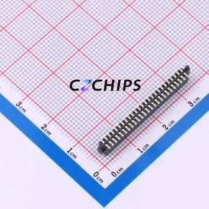 SFM-125-02-L-D-A Pin Socket SMD,P=1.27mm Connector ( Pitch: 1.27mm )( Row Spacing: 1.27mm )( Mounting Type: Vertical Mount ) - Product Image 2