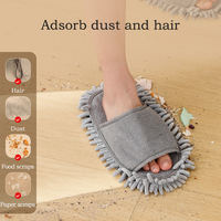 Chaussons d'intérieur carrés multicolores confortables et doux en chenille microfibre lavable pour femmes