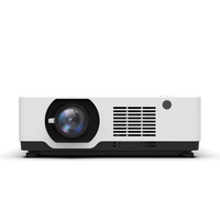 Projecteur laser VLU653 /3LCD pour les entreprises, l'éducation et les grands espaces, mise au point manuelle, 1080P, haut-parleurs intégrés, 6500-7000 lumens