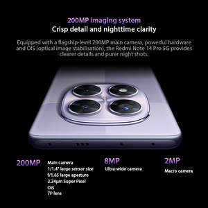 โทรศัพท์รุ่น Original for Note 14 Pro 5G พร้อมชิปประมวลผล Dimensity 7300-Ultra/แบตเตอรี่ 5500mAh ชาร์จไว 45W/หน้าจอ 6.67 นิ้ว ความละเอียด 1.5K - Product Image 5