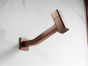 New <strong>ABS</strong> Wall-Mounted Plastic Basin <strong>Faucet</strong> with Metered Function Single Handle Chrome Finish Modern Design - Product Image 3