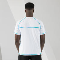 T-shirts en polyester pour hommes, tenues d'été pour adultes, vêtements de sport pour hommes, vente chaude
