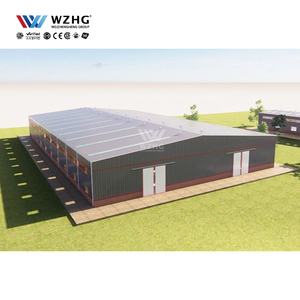 Fabricante profesional Estructuras de acero prefabricadas Vigas sólidas en forma de H Entrega de garajes/almacenes/talleres industriales 1 año - Product Image 1