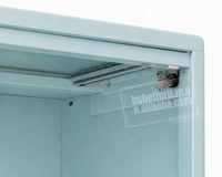 Meuble de rangement en acier moderne BETTER, design original, pour salon
