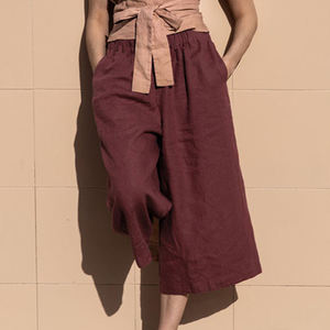 <span class=keywords><strong>Pantaloni</strong></span> <span class=keywords><strong>di</strong></span> <span class=keywords><strong>lino</strong></span> da <span class=keywords><strong>donna</strong></span> <span class=keywords><strong>in</strong></span> cotone traspirante estate tubo dritto tinta unita <span class=keywords><strong>elastico</strong></span> <span class=keywords><strong>in</strong></span> <span class=keywords><strong>vita</strong></span> per il tempo libero <span class=keywords><strong>pantaloni</strong></span> <span class=keywords><strong>di</strong></span> <span class=keywords><strong>lino</strong></span> personalizzati da <span class=keywords><strong>donna</strong></span> - Product Image 3