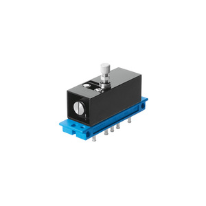 Festo Time Delay Valve VZO-3-PK-3 5754 Electro-Pneumatic Reversal Flow Pneumatic Parts - Product Image 1
