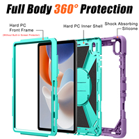 Solution de protection pour tablette, étui de style armure à trois couches, housse antidérapante pour Samsung Tab S12 Plus, éducation, industrie