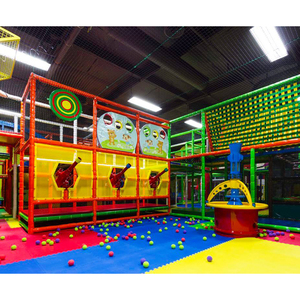 Canon de tir interactif pour balles, équipement de terrain de jeu intérieur, jeu de combat multi-blaster pour enfants, centre de jeux souples et centre commercial - Product Image 5