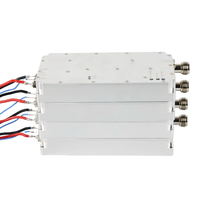 Modul RF Anti-UAV Multi-Band 50W yang Dapat Disesuaikan 100-400MHz 400-700MHz 700-1020MHz Modul RF Pertahanan UAV Pita Lebar