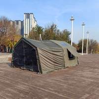 Tente Gonflable Automatique de Luxe Grande Taille, Étanche, en Coton, Portable, pour Camping en Plein Air, Abri Épais Anti-Pluie – Prise en Charge ODM & OEM