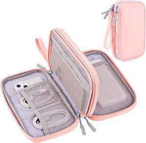 Échantillon gratuit Organisateur électronique, Organisateur d'accessoires Sac électronique de voyage à double couche Grand - Product Image 2