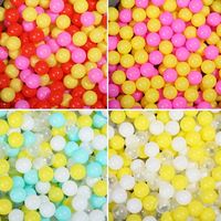 Jouet de bain TengXiang pour enfants, balles océaniques colorées en PE épaissi, non toxiques, souples, pour bébés de 2 à 4 ans, unisexe, à mâcher
