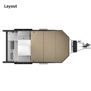 <span class=keywords><strong>Caravane</strong></span> australienne moderne et légère 4x4 tout-terrain, remorquable, pour <span class=keywords><strong>4</strong></span> <span class=keywords><strong>saisons</strong></span>, économique, avec salle de bain - Product Image 2