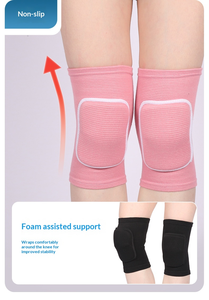 Protezione per Ginocchia Sportiva in Spugna, per Calore e Prevenzione Urti, per Danza, Pattinaggio, Yoga, Copertura Trasparente - Product Image 6