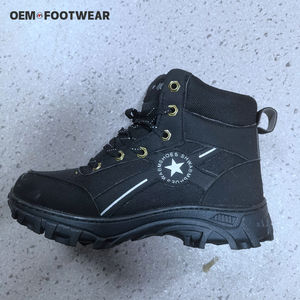 Bottes de neige pour chien en caoutchouc antidérapant de couleur camouflage bon marché avec doublure en peluche longue Chaussures d'hiver pour hommes - Product Image 3