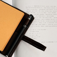 Ensemble de carnets en cuir personnalisés avec reliure, planificateur budgétaire, fournitures de planificateur de mariage