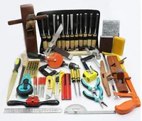 Conjunto de ferramentas de carpinteiro, kit de ferramentas para trabalhar madeira
