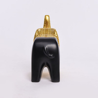 Décoration maison meuble TV de bureau ornement animal en résine éléphant statue cadeaux design