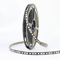 Tira de luces LED RGBW SPI SK6812, 12V, 24V, 96LED/M, control remoto, RGB, píxel digital inteligente, direccionable, cuerpo de cobre