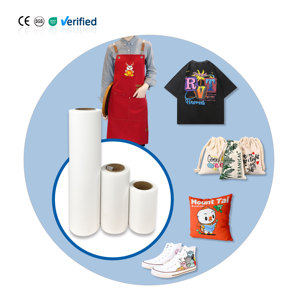 21cm/30cm/60cmx100m Rolls Pet <b>Film</b> Double Side Textile Heat Transfer DTF <b>Film</b> for A4 DTF Printers Roll <b>Film</b> - Product Image 1