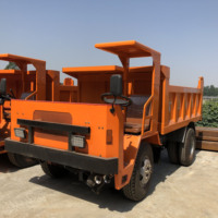 6 Rad 4x2 Mini Muldenkipper 6ton 7ton 8ton kleiner Kipper Muldenkipper zum Verkauf Afrika