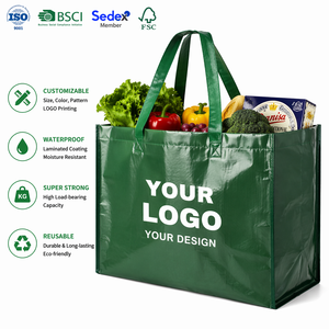<span class=keywords><strong>Bolsa</strong></span> de tela no tejida promocional personalizada de fábrica con logo impreso, <span class=keywords><strong>bolsa</strong></span> de compras reutilizable laminada de tela no tejida. - Product Image 1