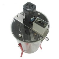 Hot Sale Custom Logo 2/Rahmen Elektrische Honig extraktor Edelstahl Honigbienen zentrifuge