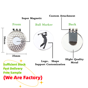Pallina da Golf Marker Hat Clip Chop incide scarpe livelli collana prodotti Niveau Ready Free Rfid Park Sexy Clip uniche Ena - Product Image 3
