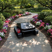 Robot de tonte de pelouse automoteur GPS/RTK entièrement automatique 1600W 24V 4 temps évitement d'obstacles pour un usage domestique bricolage de qualité industrielle
