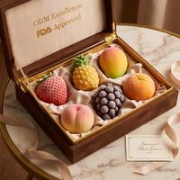 Industriële siliconen mal 3D fruitmousse ijs room voedselveilig makkelijk te ontvormen met doos voor hoge volumeproductie OEM