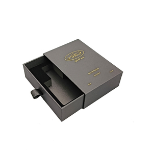 Custom logo Recyclable Essential Oil Packaging Box Pull Out Sliding Cardboard Box Paper Drawer Gift Box with Ribbon - Product Image 2
