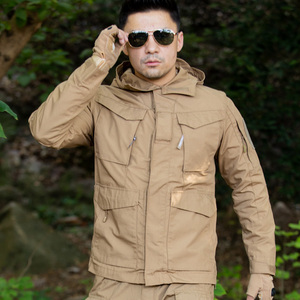 Chaqueta Cortavientos <span class=keywords><strong>Ejecutiva</strong></span>, Uniforme Táctico, <span class=keywords><strong>Ropa</strong></span> de Camuflaje, Chaqueta Versátil con Solapa para Tormentas y Cremallera Vislon - Product Image 6