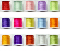 Fils élastiques ronds en gros pour la fabrication de bijoux, plusieurs couleurs au choix, 0,5 mm, 100 m/bobine, 635764