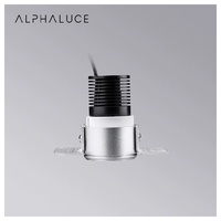 Spot LED encastrable orientable à 6 niveaux de luminosité, éclairage longue portée, pour peinture et décoration, jusqu'à 4 unités