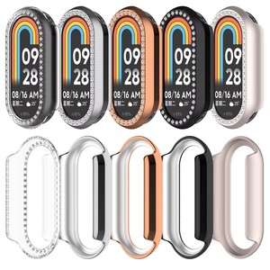 Estuche rígido de PC con purpurina para mujer para <span class=keywords><strong>Xiaomi</strong></span> <span class=keywords><strong>Mi</strong></span> <span class=keywords><strong>Band</strong></span> 9 Diamond Edge, funda de <span class=keywords><strong>reloj</strong></span> para <span class=keywords><strong>Xiaomi</strong></span> <span class=keywords><strong>Band</strong></span> 9, <span class=keywords><strong>Fundas</strong></span> protectoras de parachoques - Product Image 2